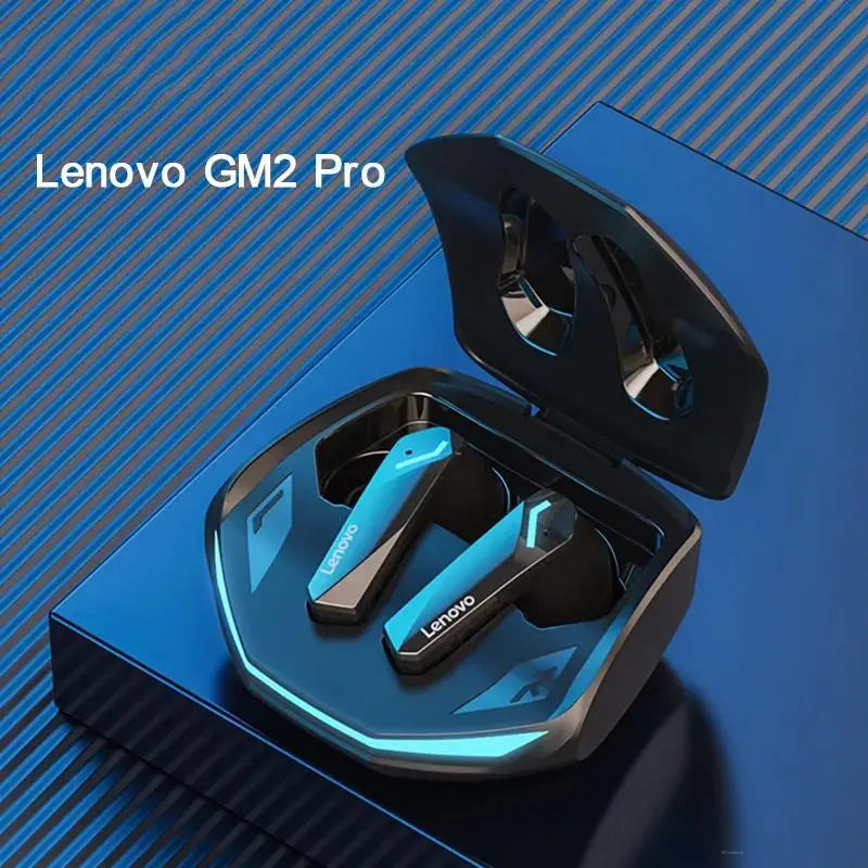 New Original Lenovo GM2 Pro Buletooth 5.3 Earphones Gaming Wireless Headphones E-Sports Music Earbuds Dual Mode Headset With Mic